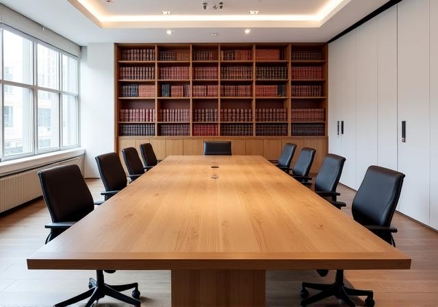 Salle de réunion du cabinet avec vue sur Paris
